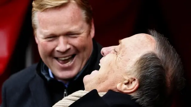 Ronald Koeman and Dick Advocaat