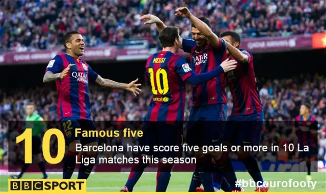 Barcelona celebrate