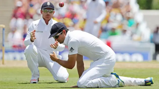 Cook drops a catch