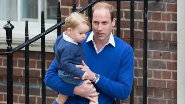 Prince William and Prince George