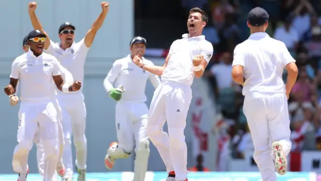 England celebrate