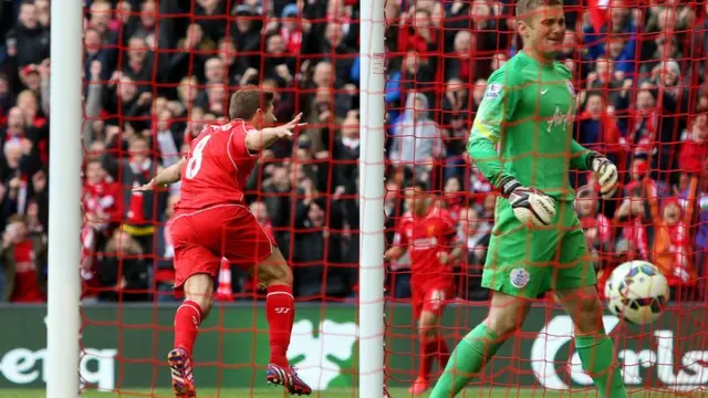 Gerrard celebrates