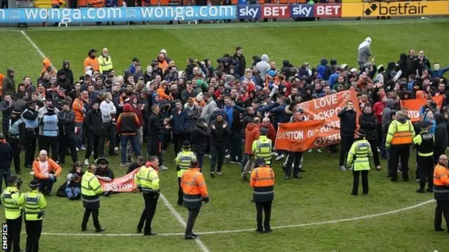 Blackpool protest