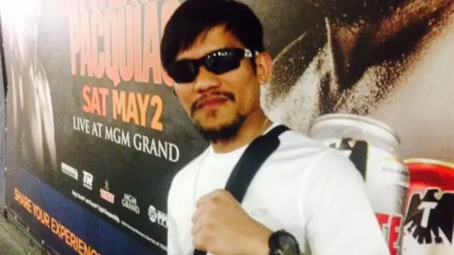 A Manny Pacquiao lookalike