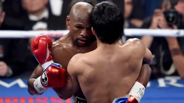 Floyd Mayweather and Manny Pacquiao