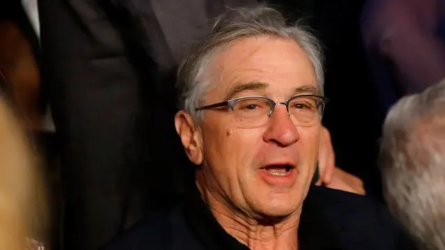 Robert De Niro at the Floyd Mayweather v Manny Pacquiao fight