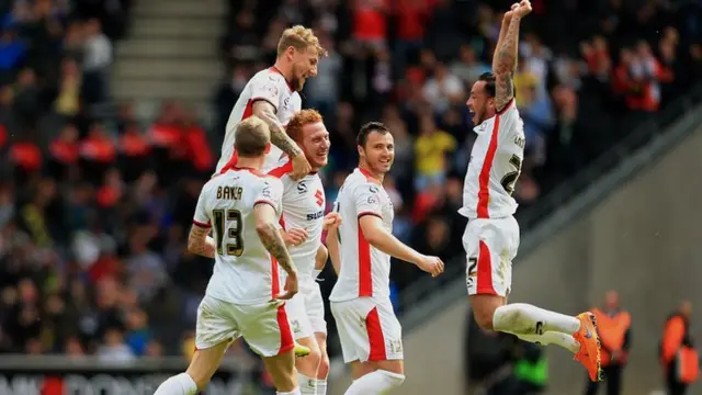 MK Dons Celebration