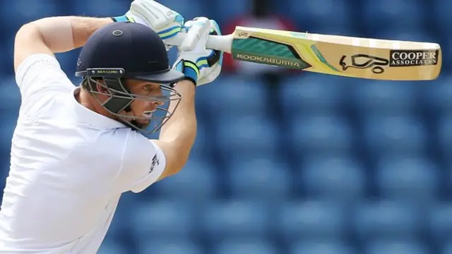 Jos Buttler plays a shot