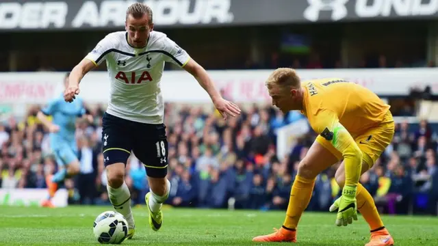 Harry Kane and Joe Hart