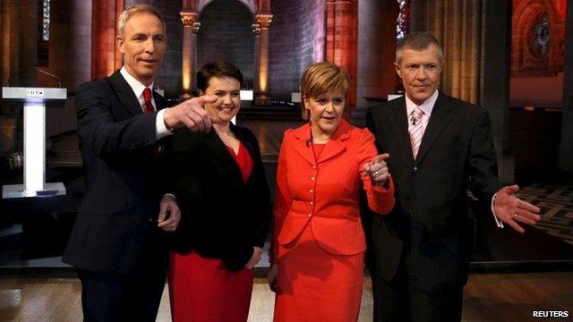 Scottish party leaders