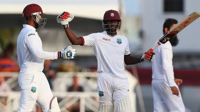 West Indies celebrate