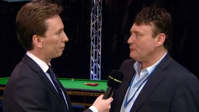 Ken Doherty and Jimmy White