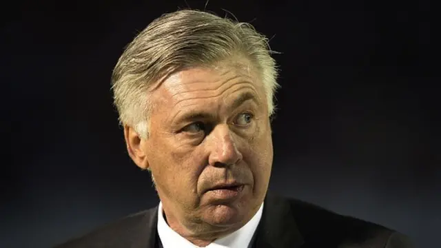 Real Madrid manager Carlo Ancelotti.