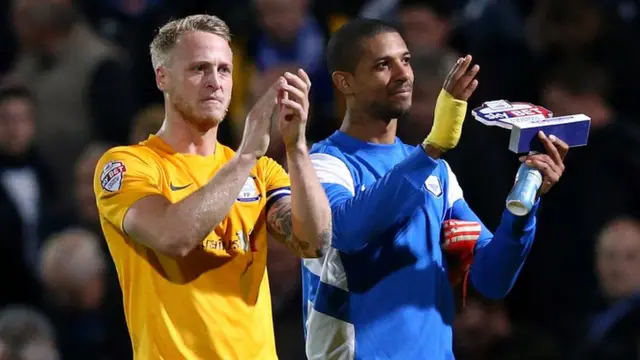 Tom Clarke and Jermaine Beckford