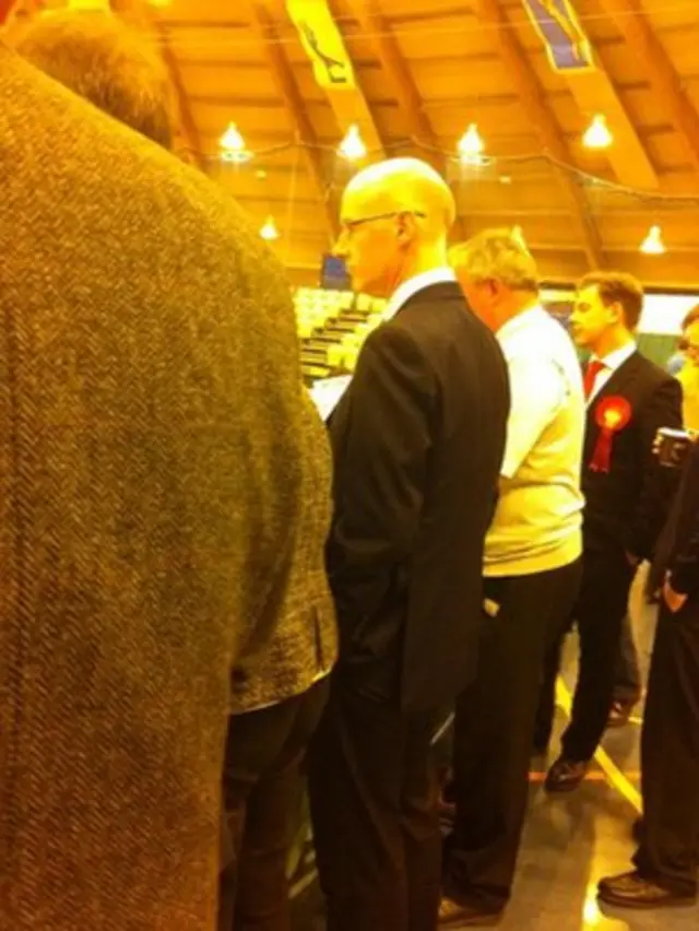 John Swinney in Perth