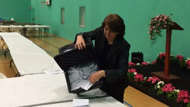 Maldon general election count