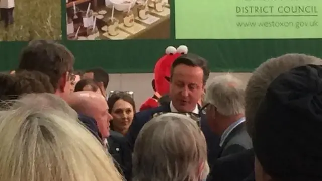 David Cameron in Witney