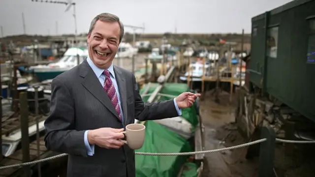 Nigel Farage in Canvey Island