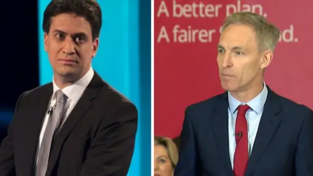 Ed Miliband and Jim Murphy