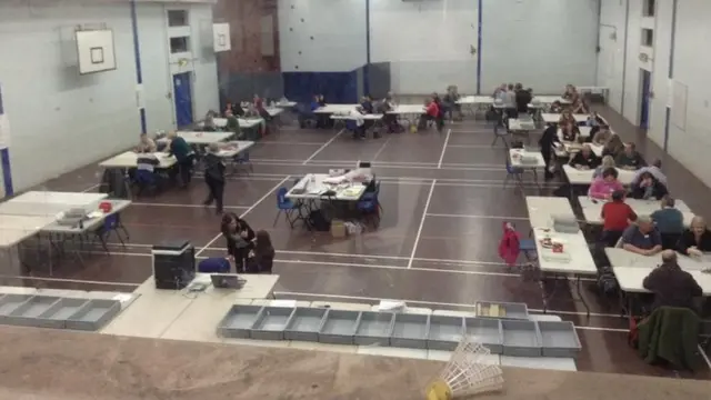 Devon Central count in Okehampton