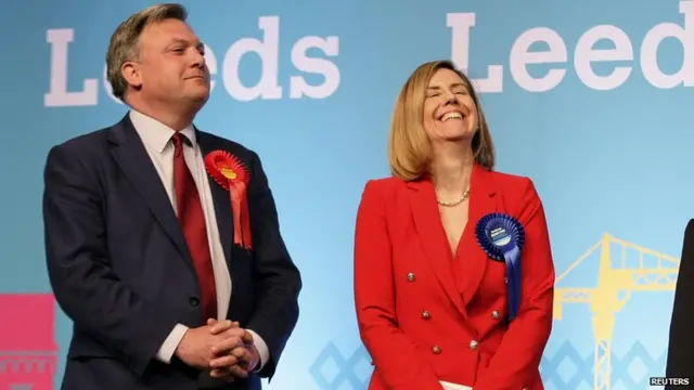 Ed Balls and Andrea Jenkyns