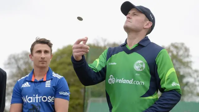 England v Ireland toss