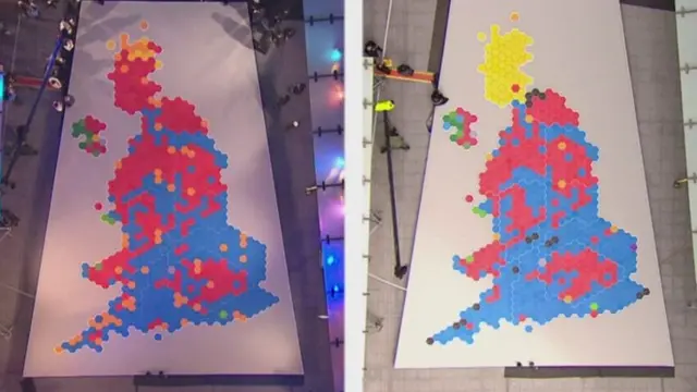 Before and after map