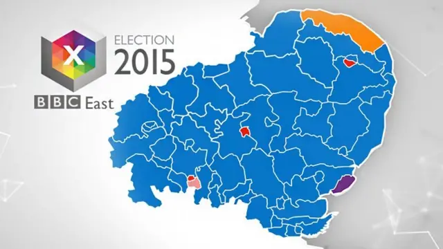 Graphic showing political map of the east