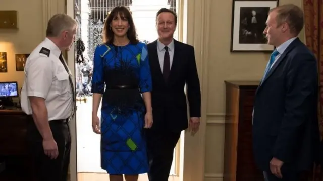 David Cameron and Samantha Cameron