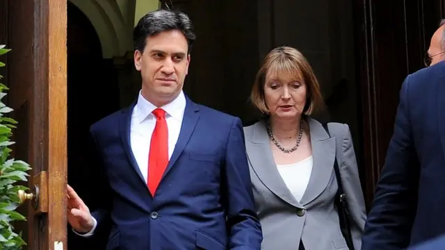 Ed Miliband MP and Harriet Harman MP