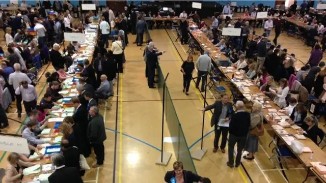 Bedford count in the Bunyan Centre