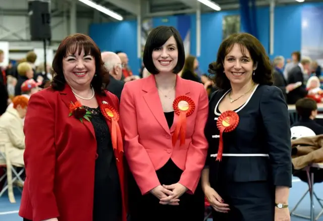 Sharon Hodgson, Bridget Phillipson and Julie Elliott