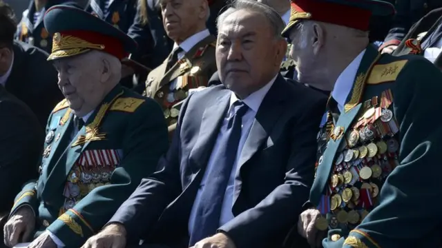 Kazakhstan President Nursultan Nazarbayev