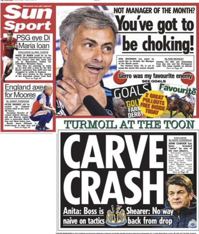 Sun back page