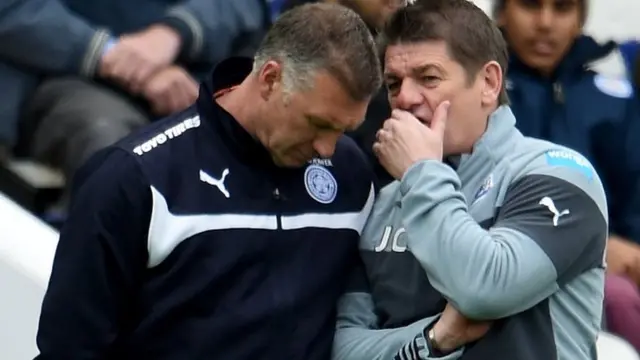 Nigel Pearson and John Carver