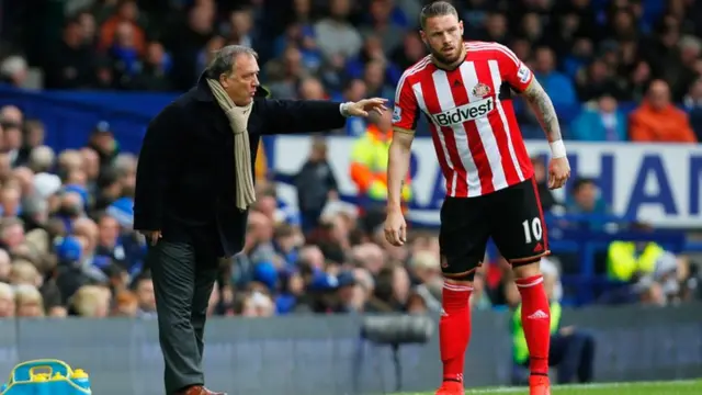 Connor Wickham and Dick Advocaat