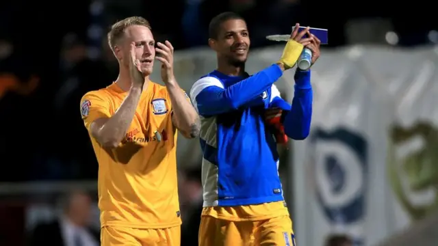 Tom Clarke and Jermaine Beckford