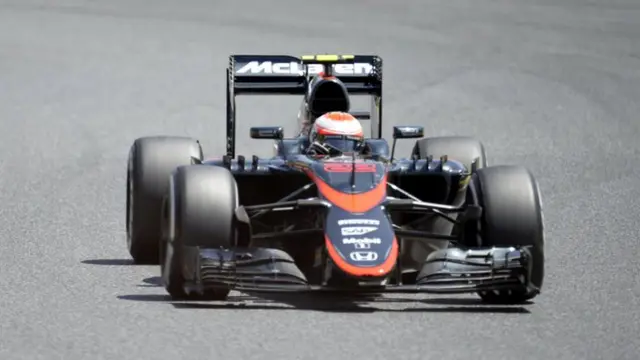 McLaren's Jenson Button