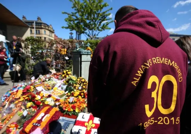 Floral tributes