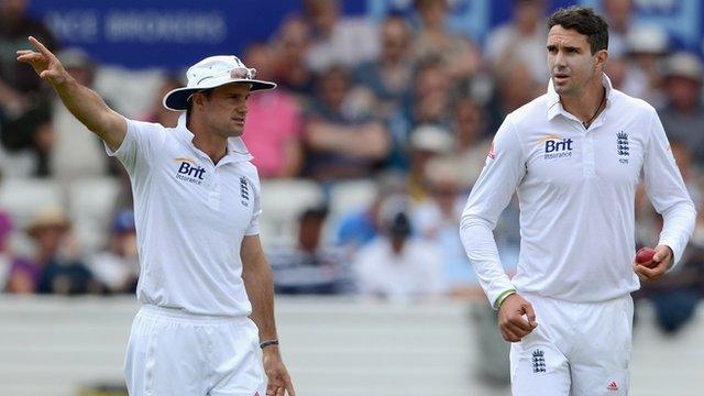 Former England captains Andrew Strauss and Kevin Pietersen