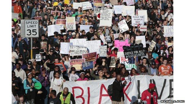 Protests in Wisconsin have been ongoing