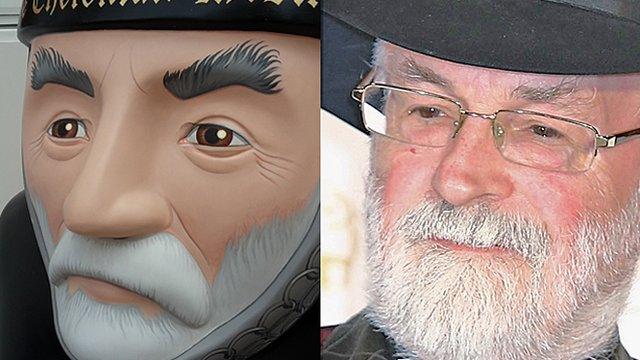 Baron and Sir Terry Pratchett