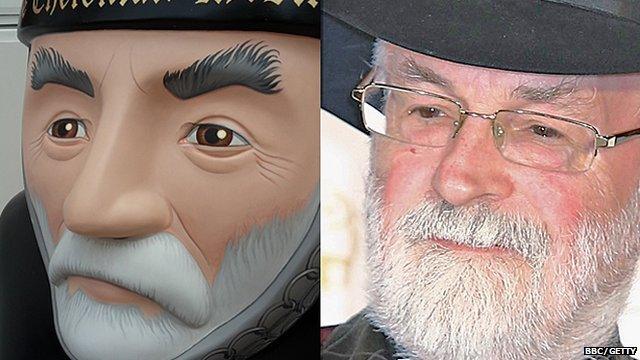 Baron and Sir Terry Pratchett