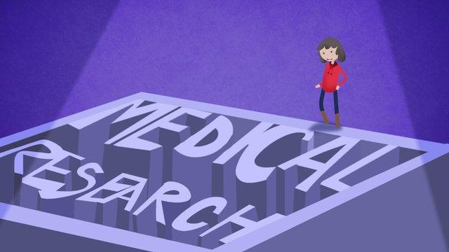 Medical research animation