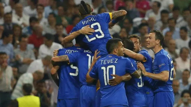 Juventus celebrate