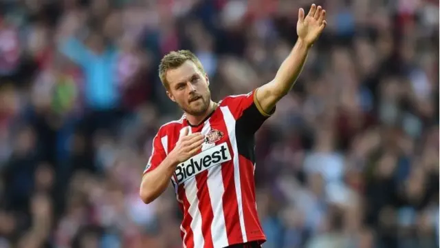 Sunderland midfielder Seb Larsson