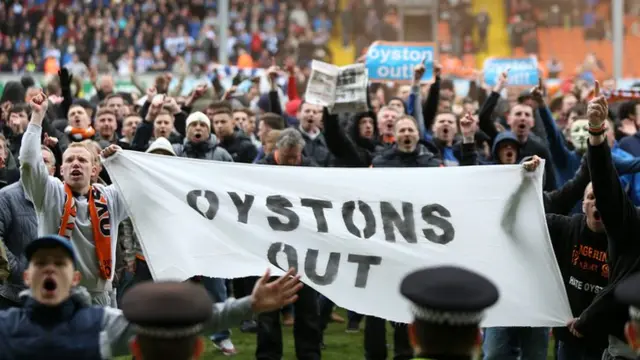 Blackpool fans