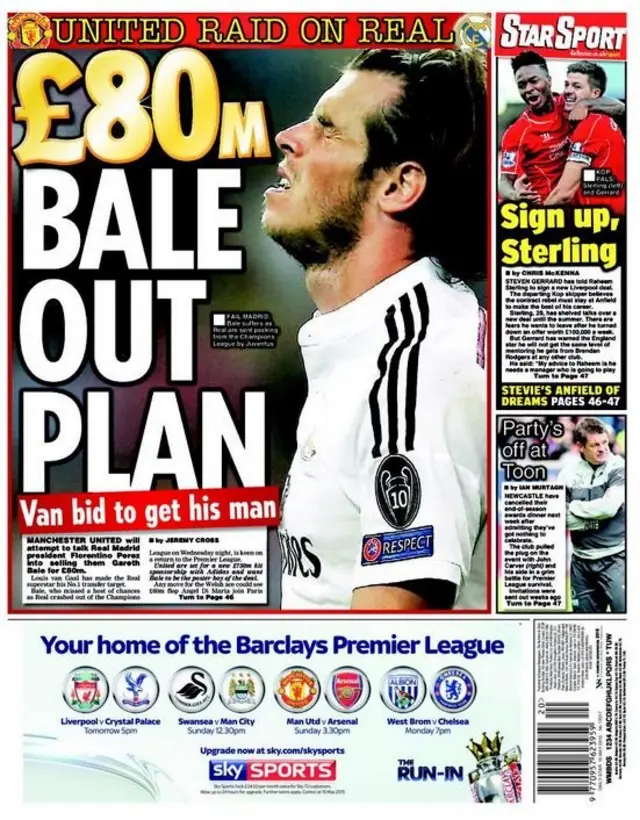 Daily Star back page