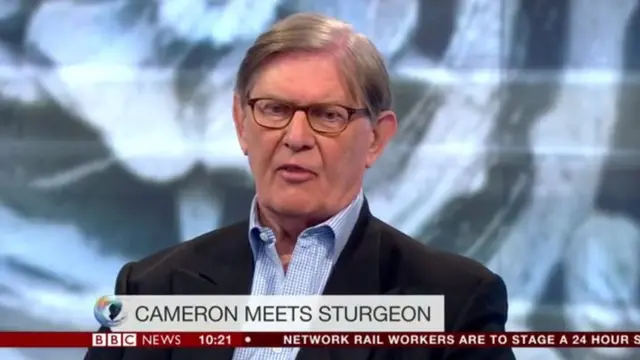 Bill Cash on the news channel