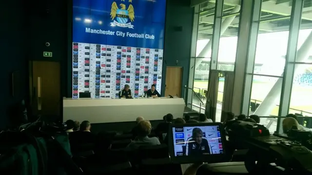 Manuel Pellegrini news conference